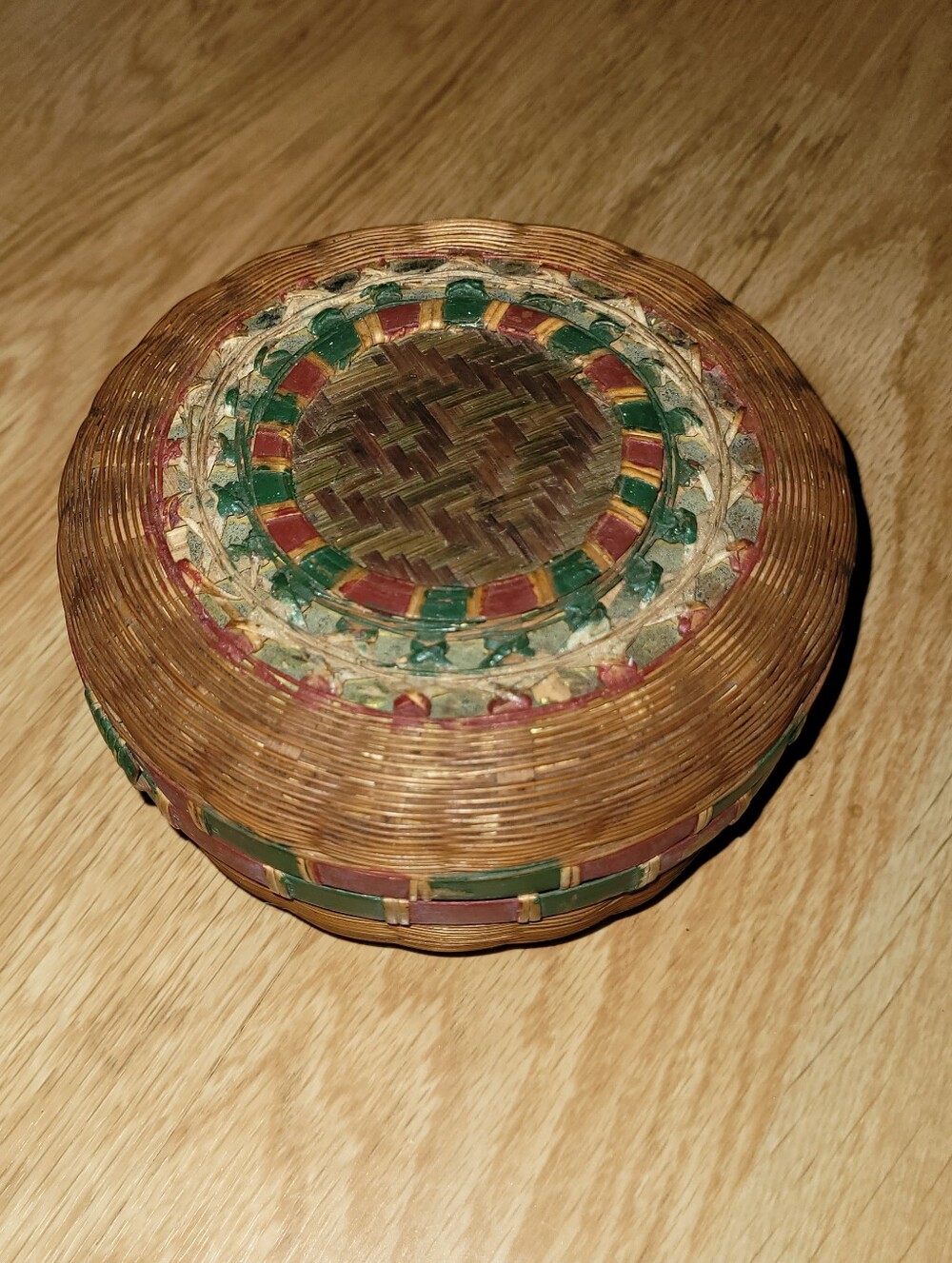 Vintage Woven Basket